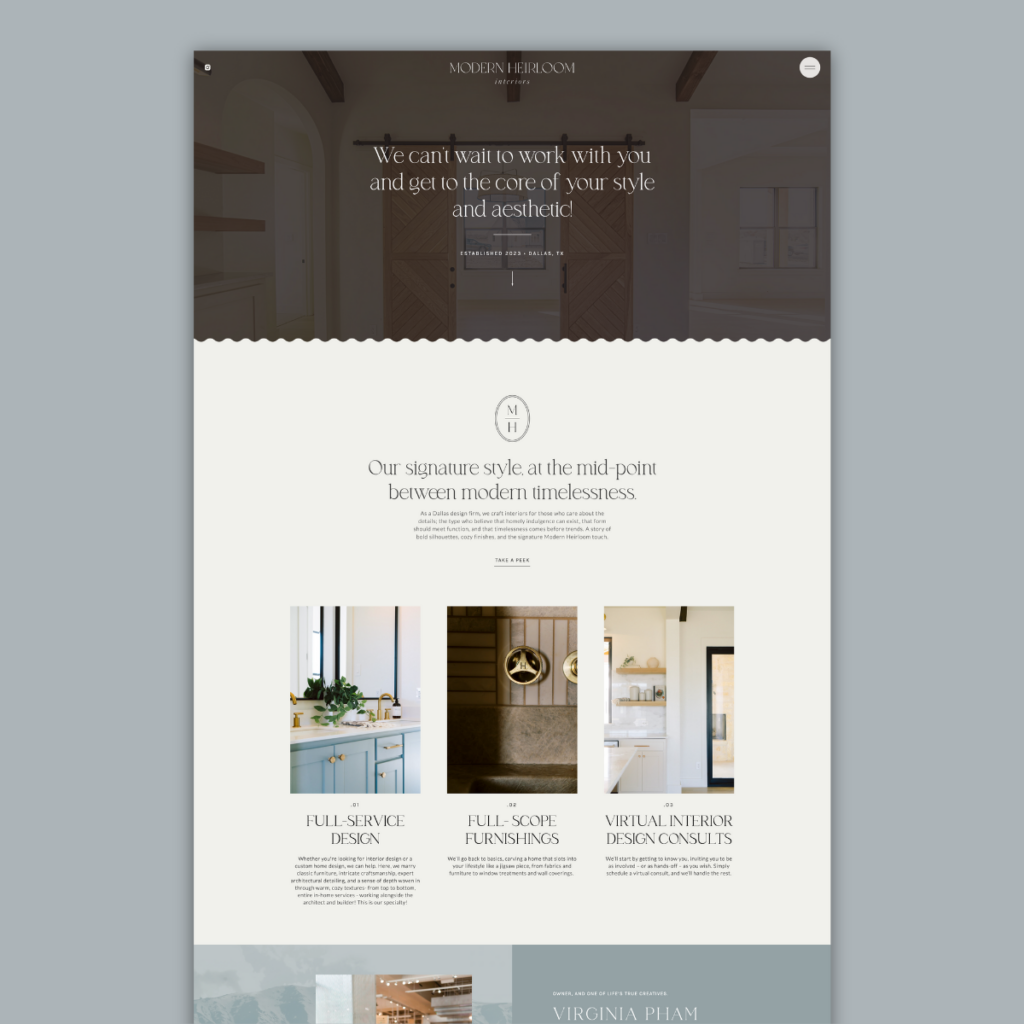 mhi design interior design website