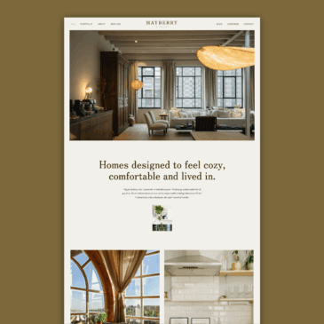 Mayberry Showit Template