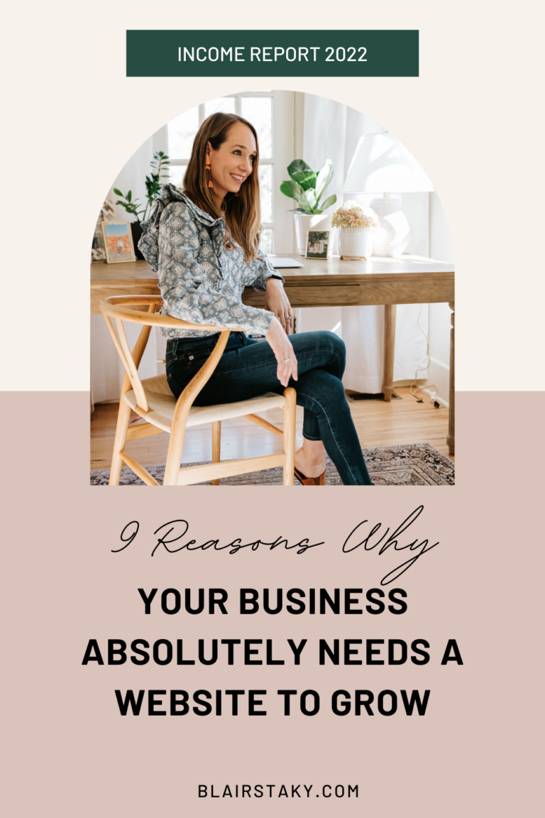 Do I Need a Website for My Business? 10 Reasons | Blair Staky